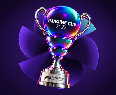 Imagine Cup 2027 trophy
